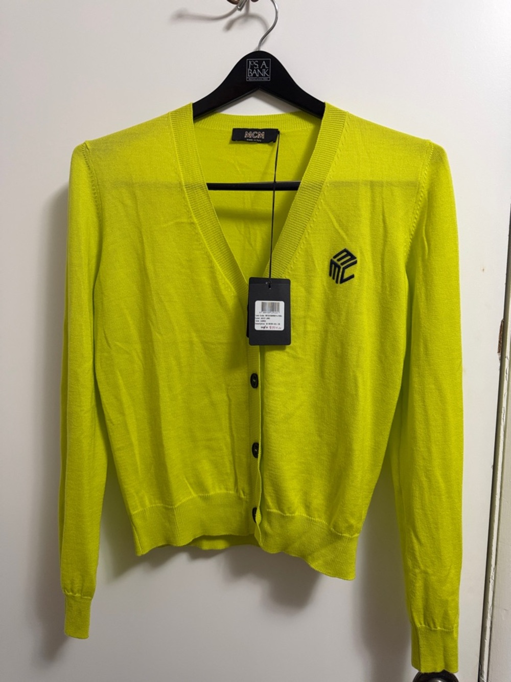 MCM merino wool Cardigan